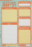 Note Pad - Can't Remember Sh*t