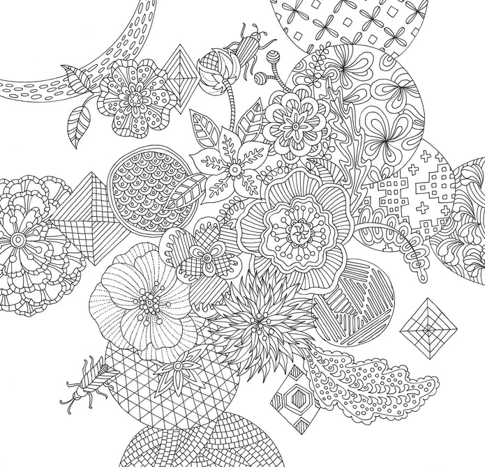 Colouring Book - Zen Garden