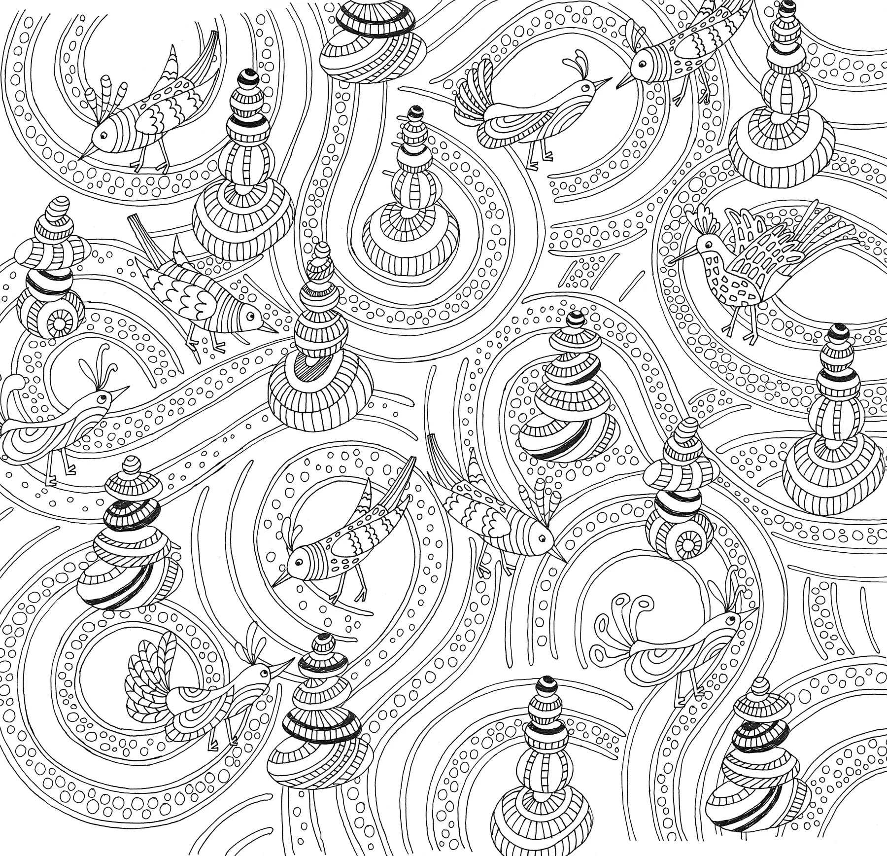 Colouring Book - Zen Garden