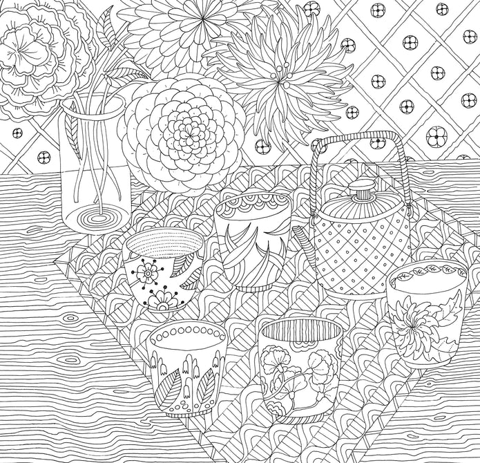 Colouring Book - Zen Garden