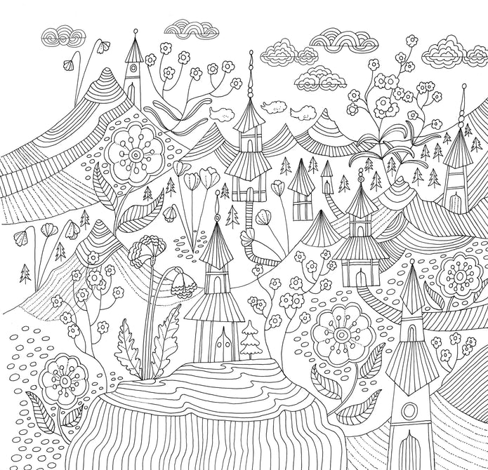 Colouring Book - Zen Garden