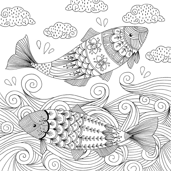 Coloring Book - Follow Your Dreams