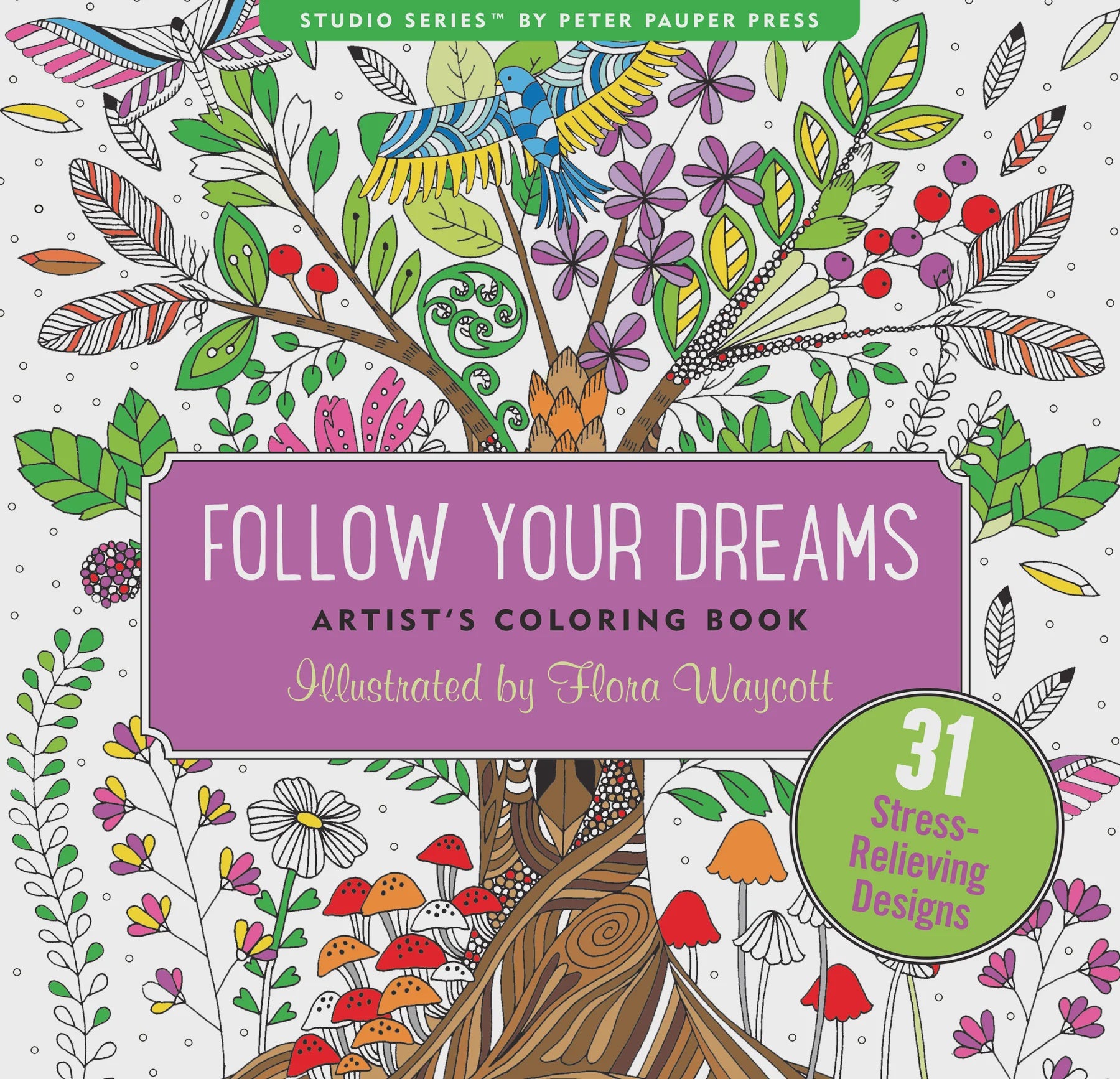 Coloring Book - Follow Your Dreams