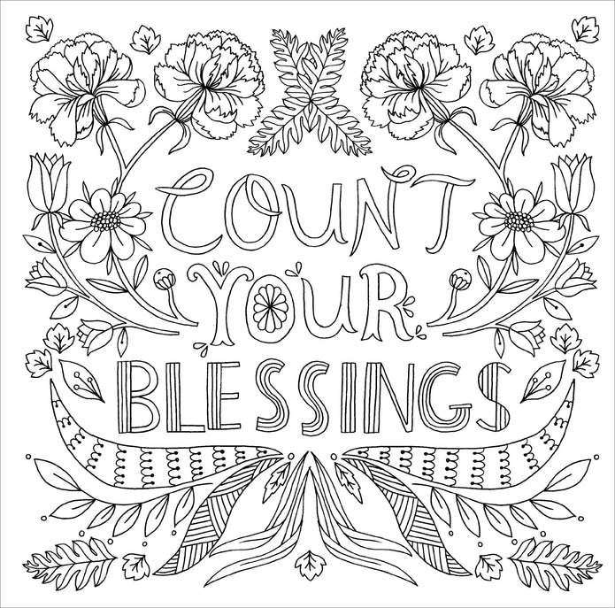 Colouring Book - Color Me Blessed
