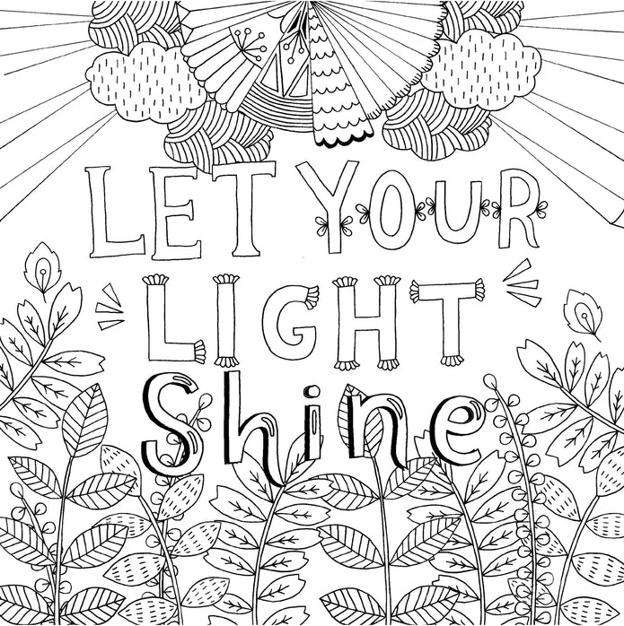 Colouring Book - Color Me Blessed