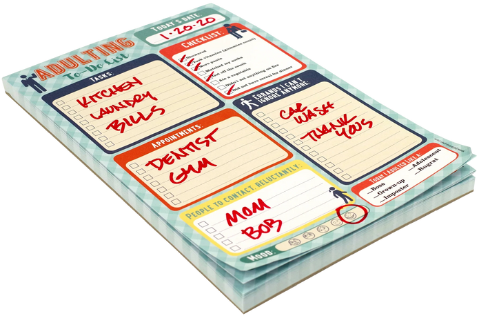 Note Pad - Adulting
