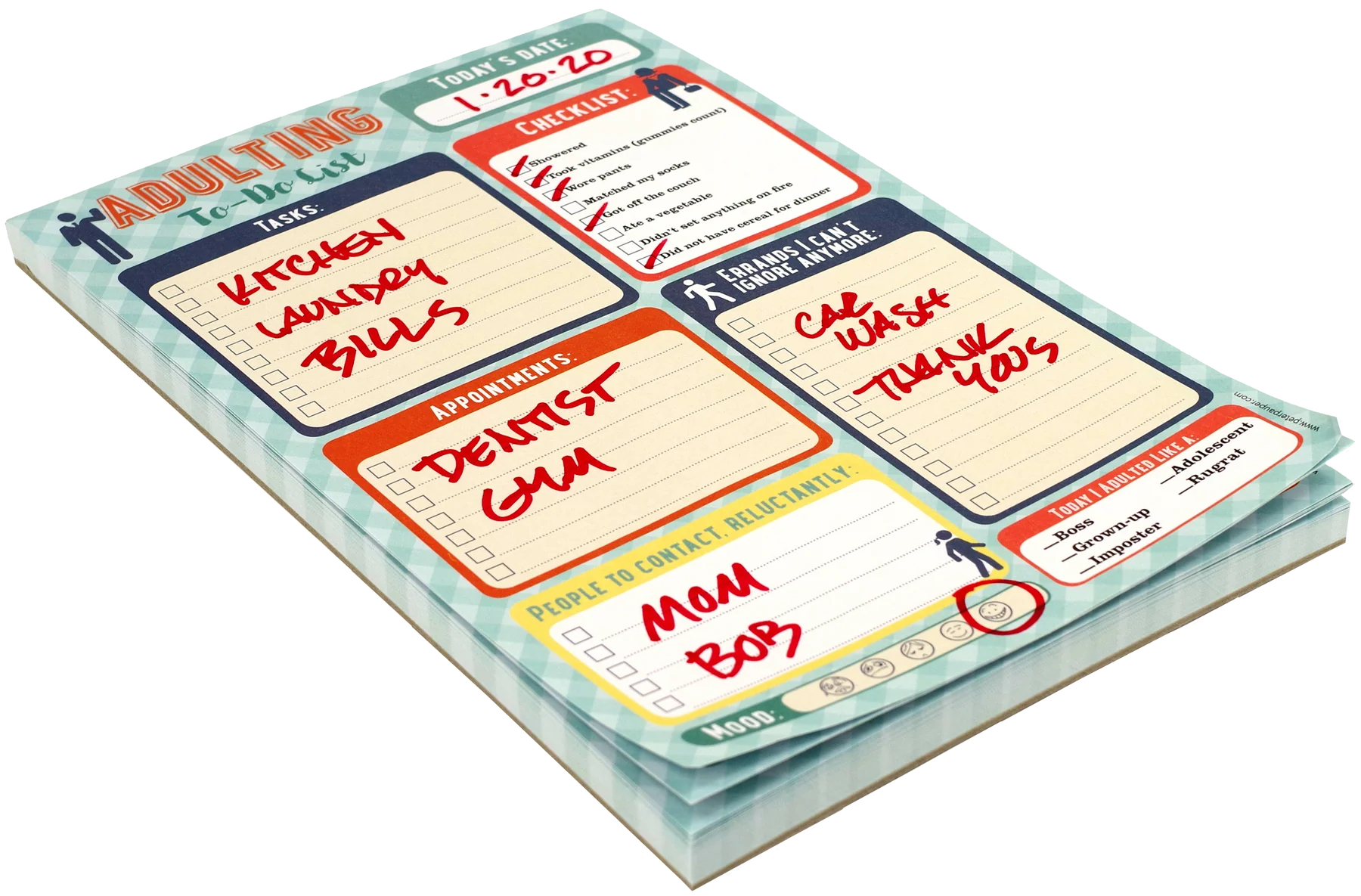 Note Pad - Adulting