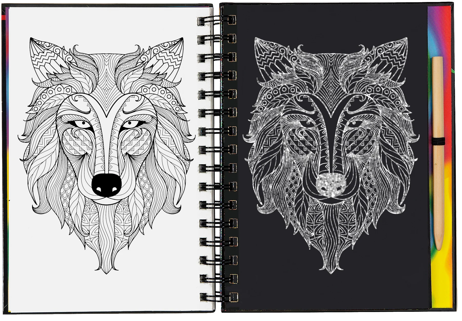 Scratch and Sketch - Extreme! Art Activity