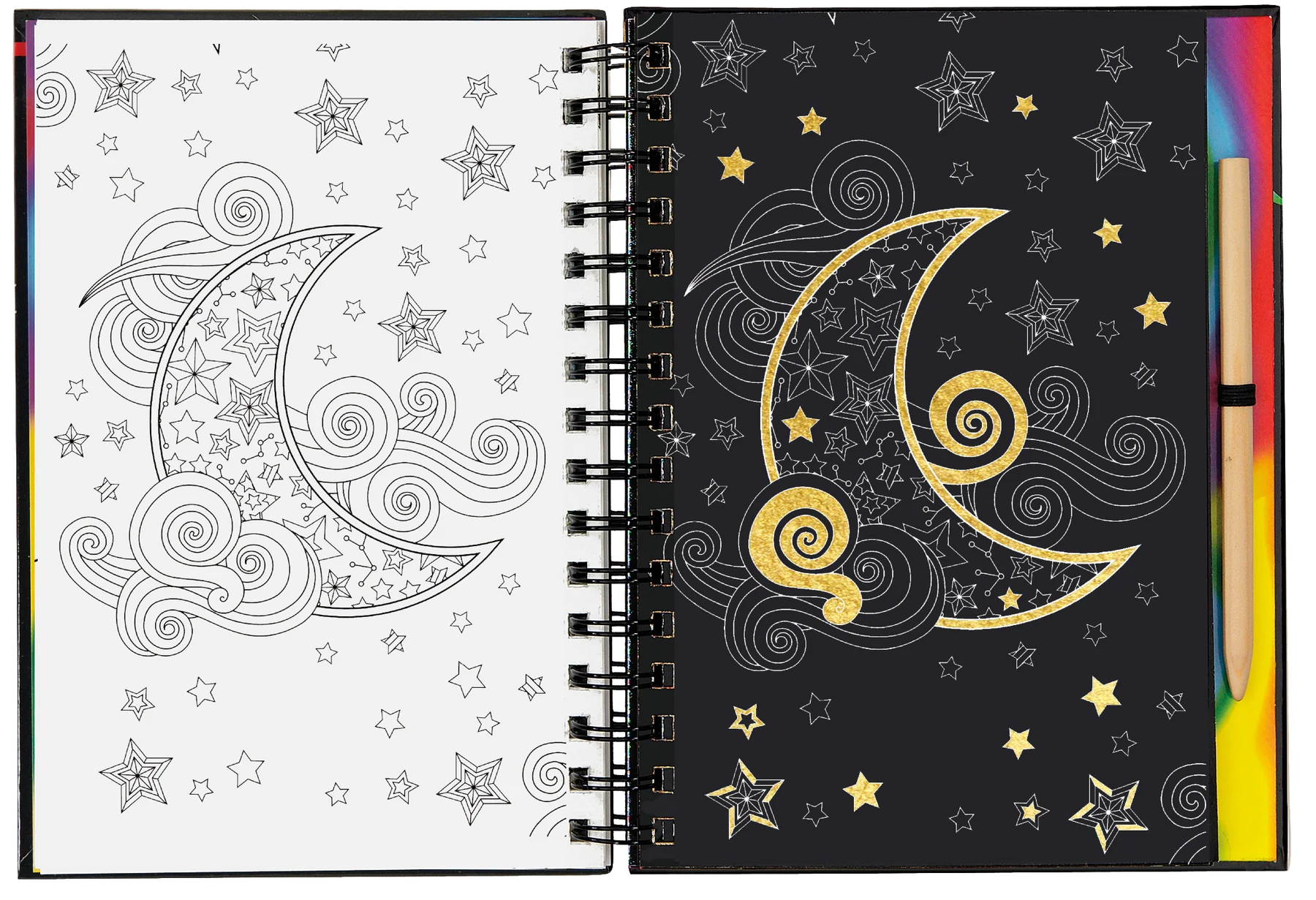 Scratch and Sketch - Extreme! Art Activity