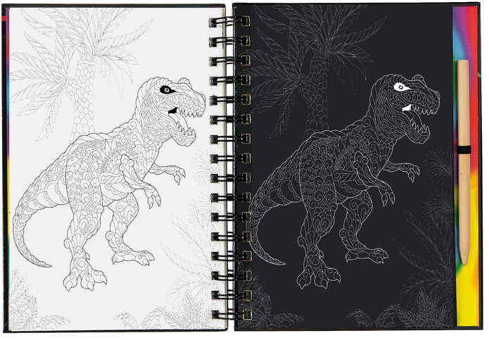 Scratch and Sketch - Extreme! Art Activity