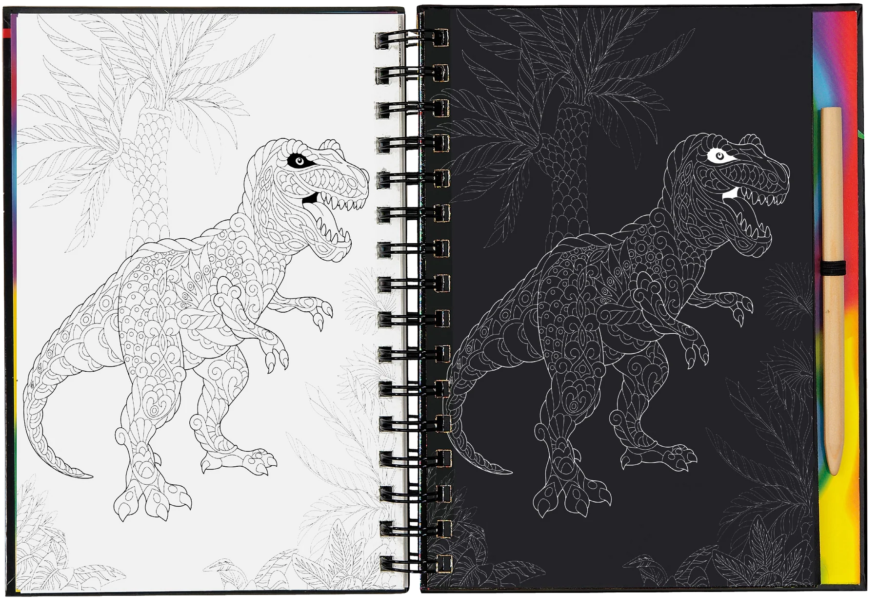 Scratch and Sketch - Extreme! Art Activity