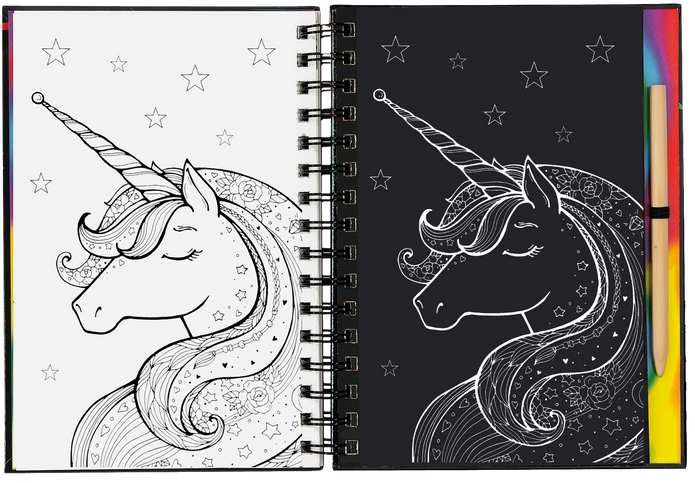 Scratch and Sketch - Extreme! Art Activity