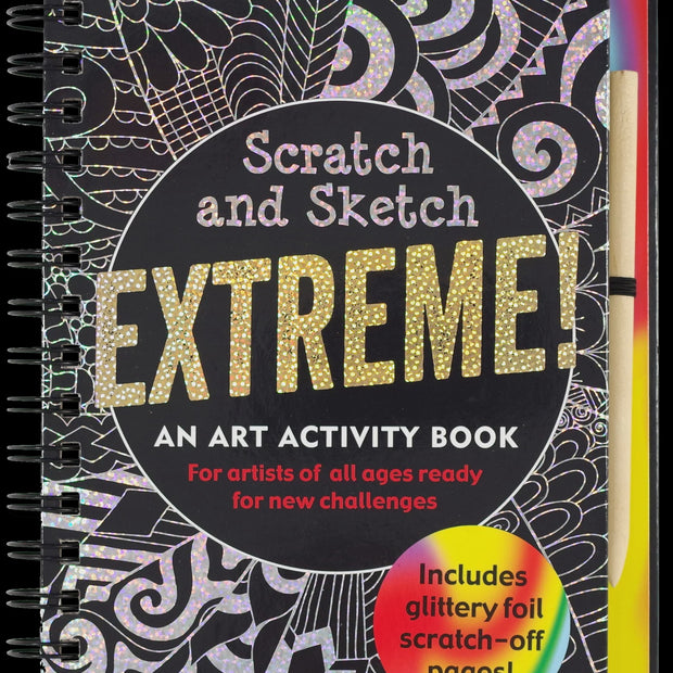 Scratch and Sketch - Extreme! Art Activity