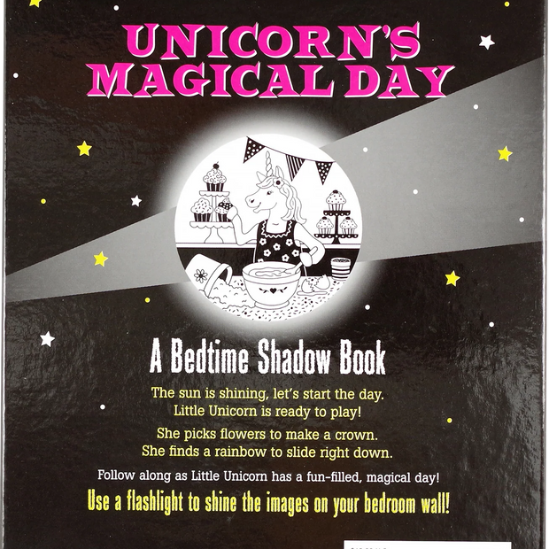 Bedtime Shadow Book - Unicorn's Magical Day