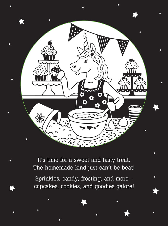 Bedtime Shadow Book - Unicorn's Magical Day