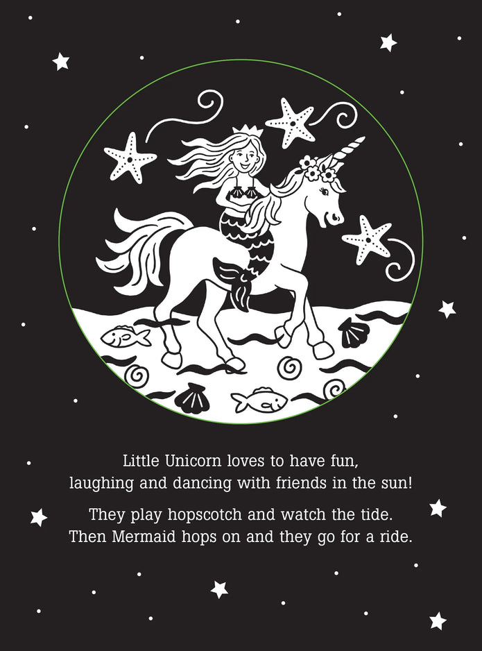 Bedtime Shadow Book - Unicorn's Magical Day