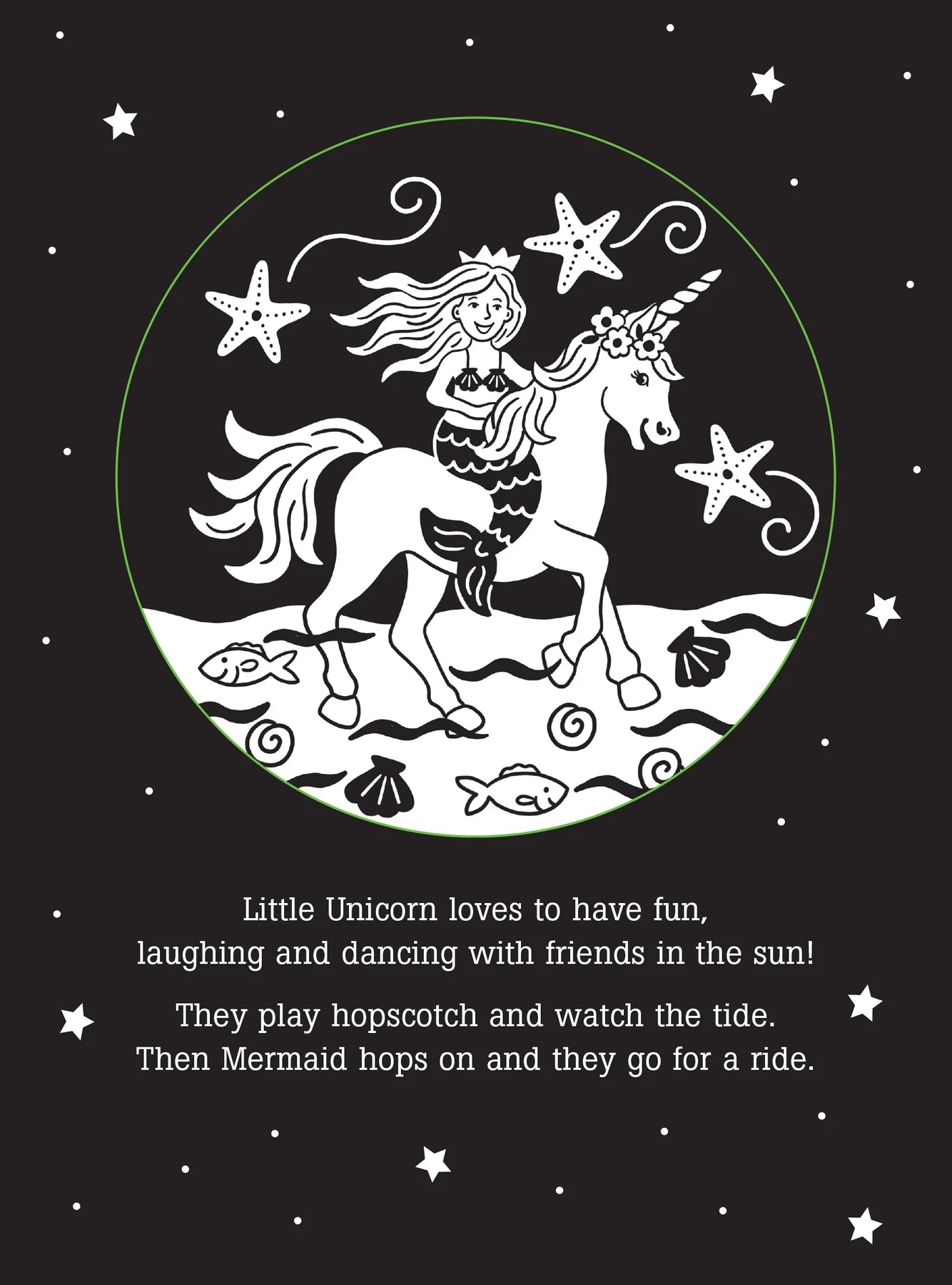 Bedtime Shadow Book - Unicorn's Magical Day