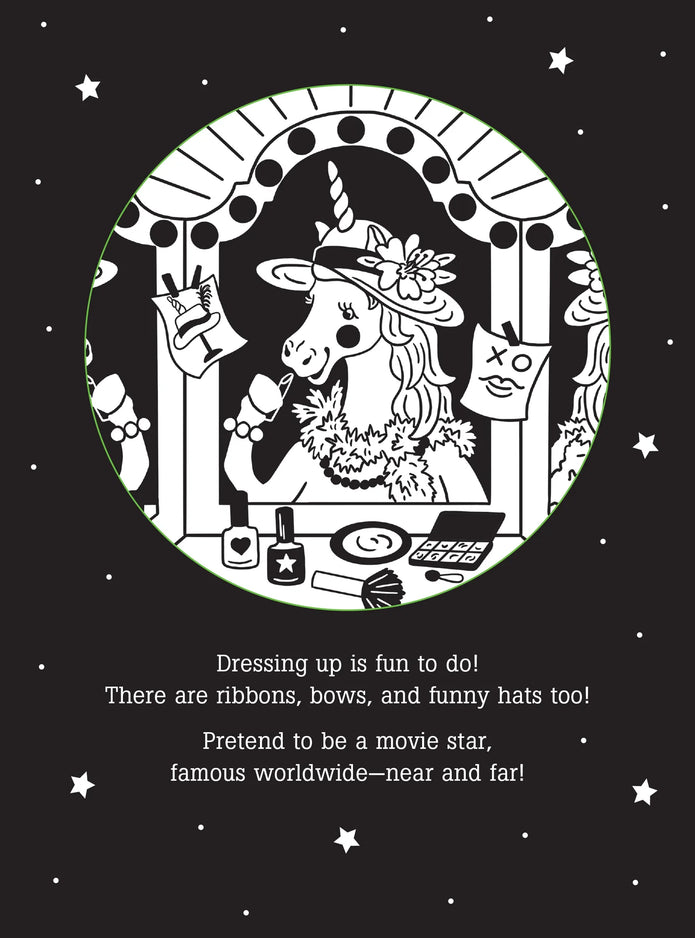 Bedtime Shadow Book - Unicorn's Magical Day