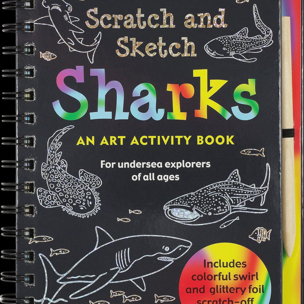 Scratch and Sketch - Sharks