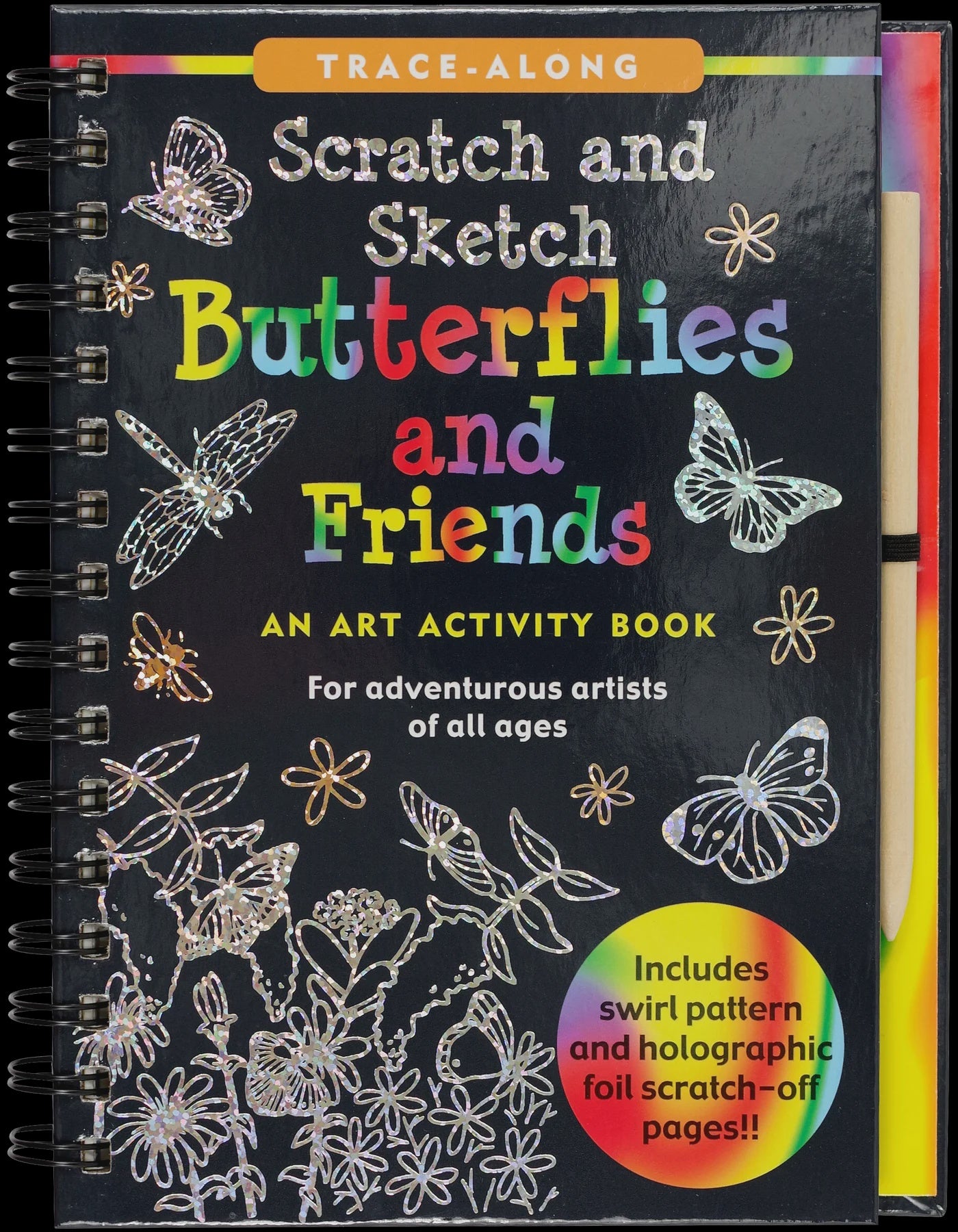 Scratch and Sketch - Butterflies and Friends