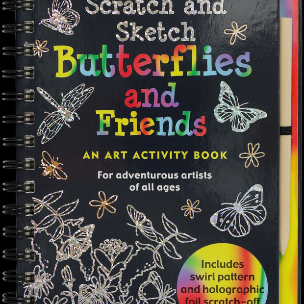 Scratch and Sketch - Butterflies and Friends