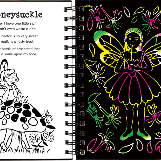 Scratch and Sketch - Garden Fairies