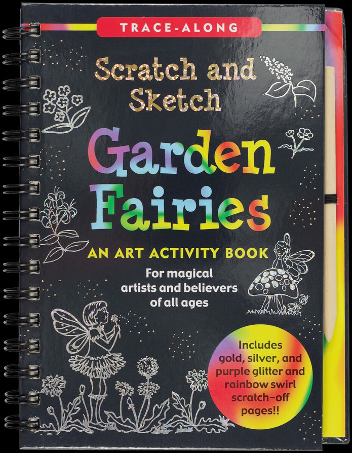 Scratch and Sketch - Garden Fairies