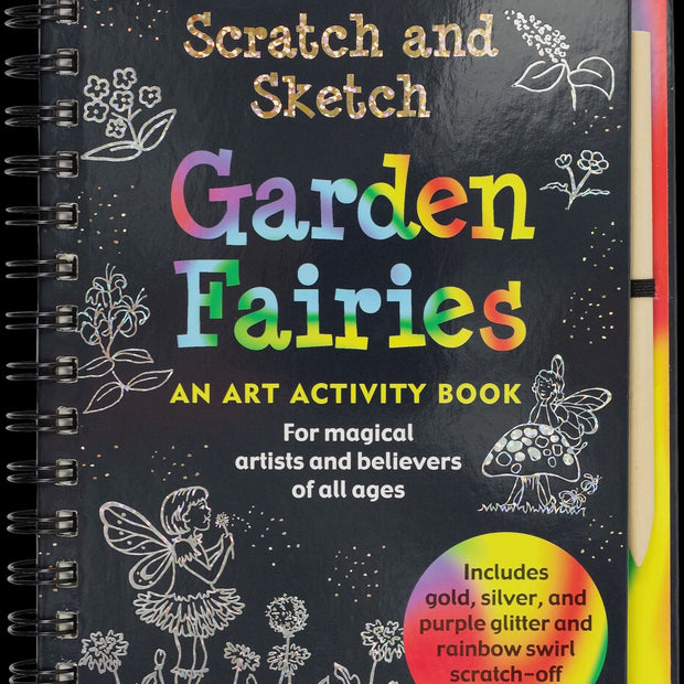 Scratch and Sketch - Garden Fairies
