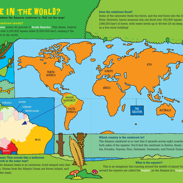 100 Questions about the Amazon Rainforest
