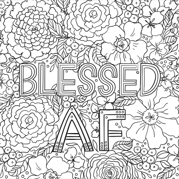 Colouring Book - Inner F*cking Peace