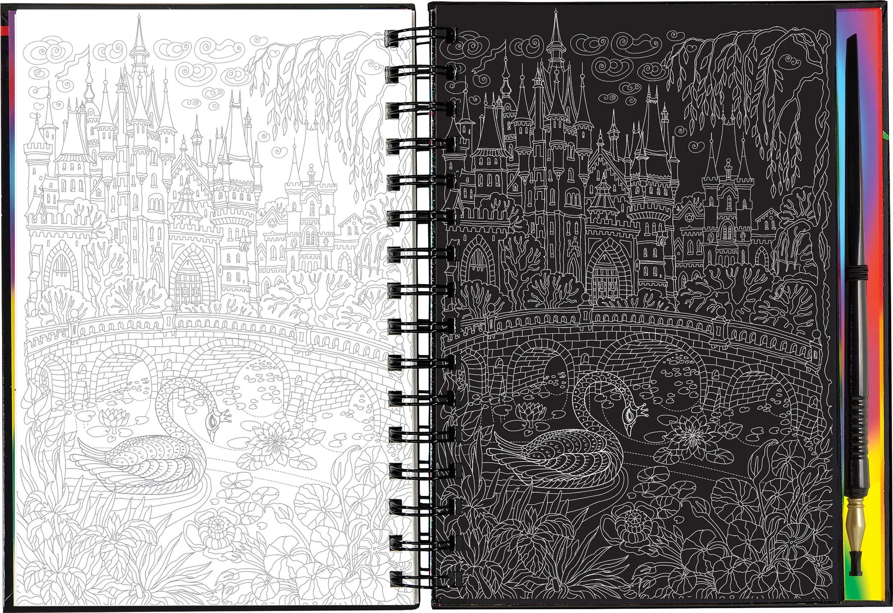 Scratch and Sketch - Extreme! Fantasy Art