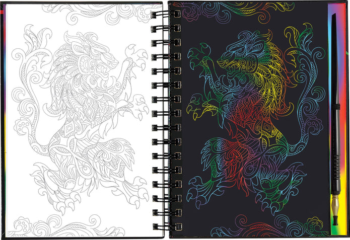 Scratch and Sketch - Extreme! Fantasy Art