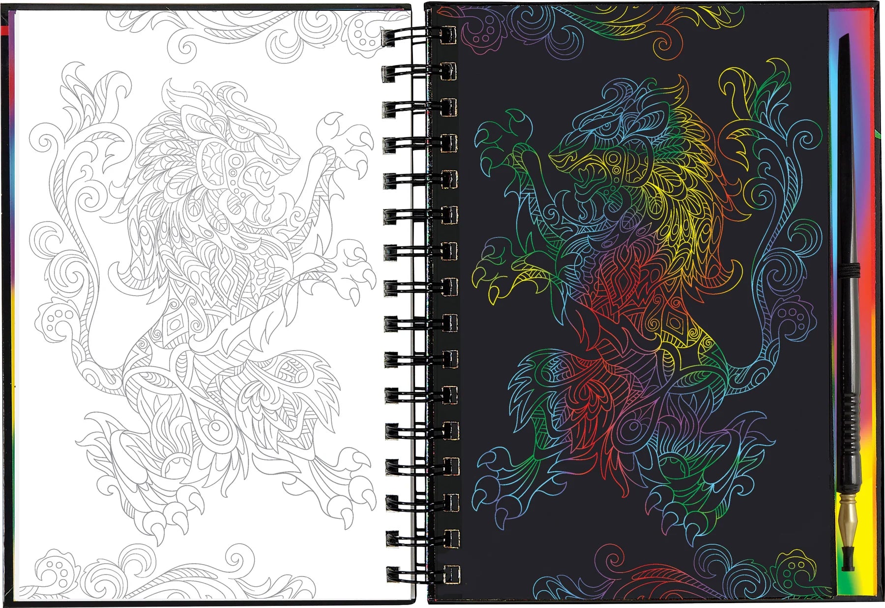 Scratch and Sketch - Extreme! Fantasy Art