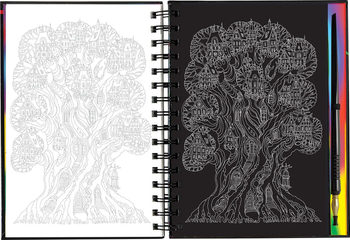 Scratch and Sketch - Extreme! Fantasy Art