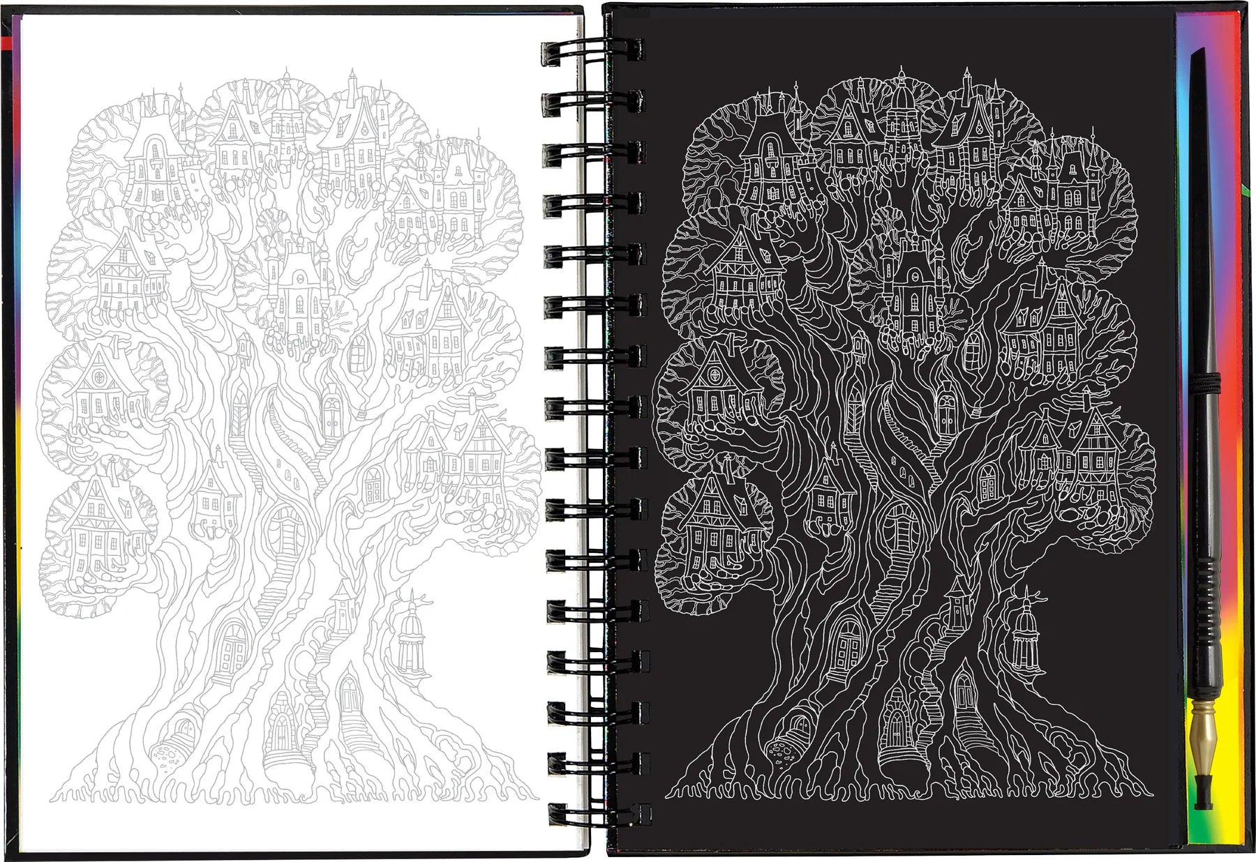 Scratch and Sketch - Extreme! Fantasy Art