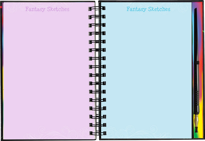 Scratch and Sketch - Extreme! Fantasy Art