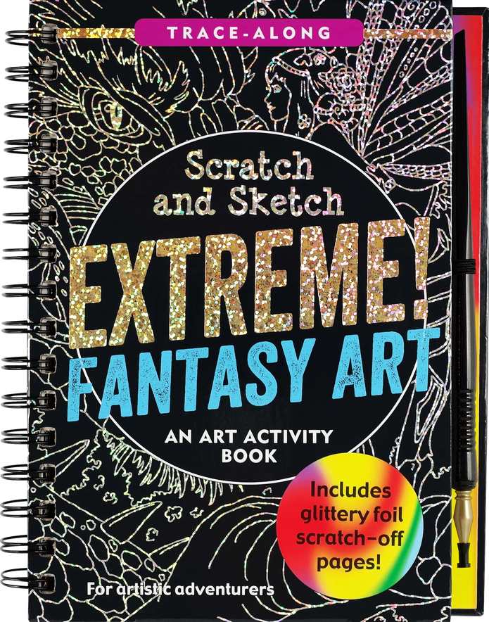 Scratch and Sketch - Extreme! Fantasy Art