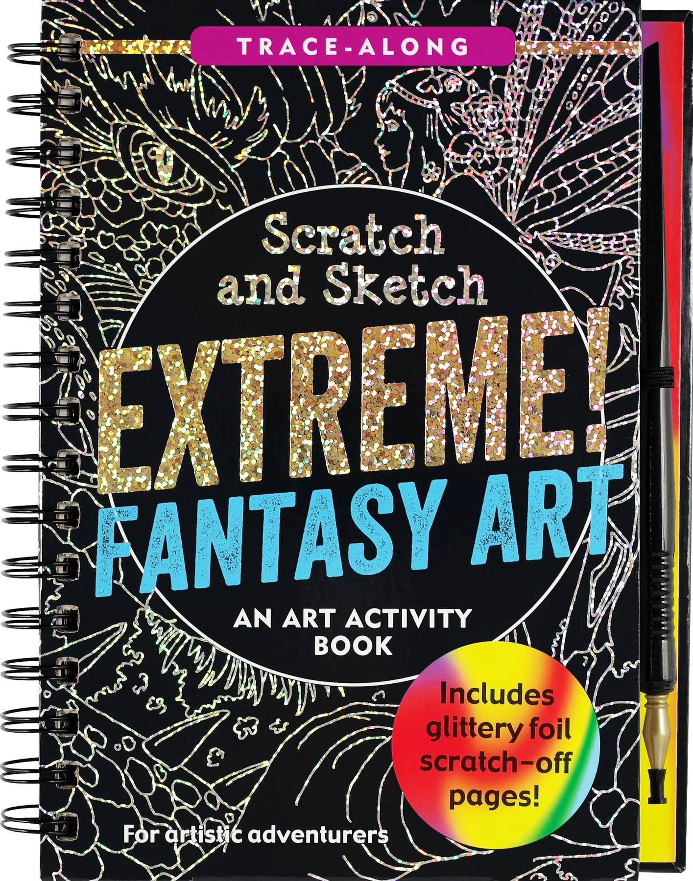 Scratch and Sketch - Extreme! Fantasy Art