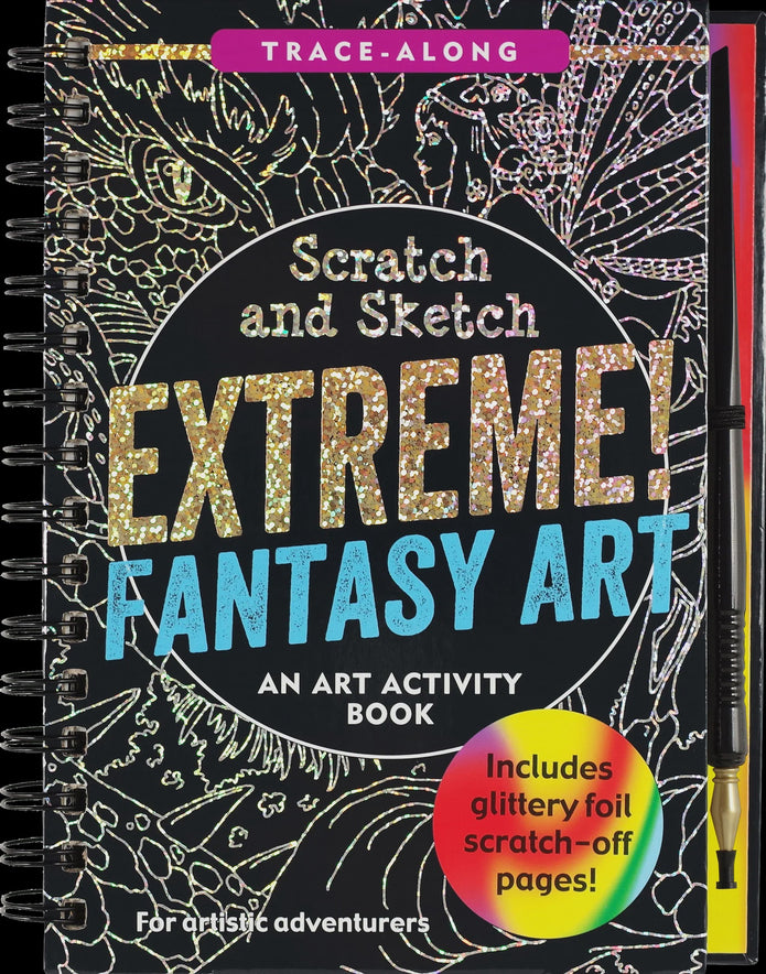 Scratch and Sketch - Extreme! Fantasy Art