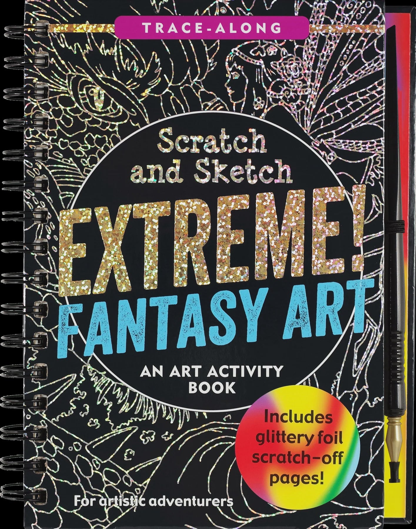 Scratch and Sketch - Extreme! Fantasy Art