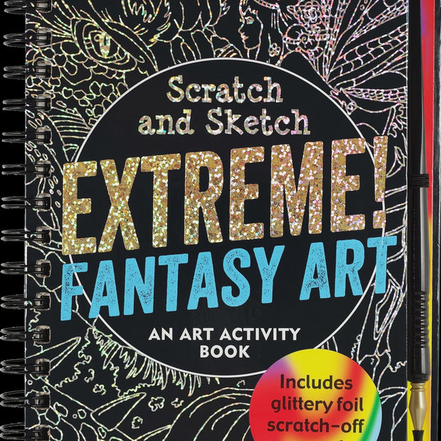 Scratch and Sketch - Extreme! Fantasy Art