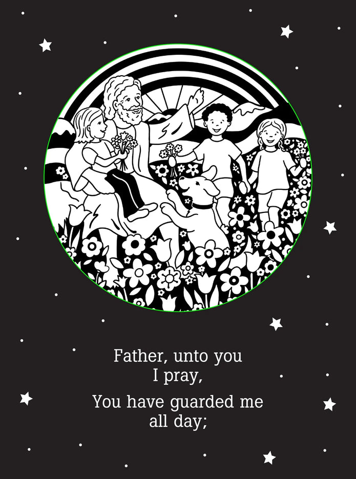 Bedtime Shadow Book - Now I Lay Me Down To Sleep