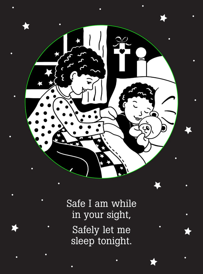 Bedtime Shadow Book - Now I Lay Me Down To Sleep