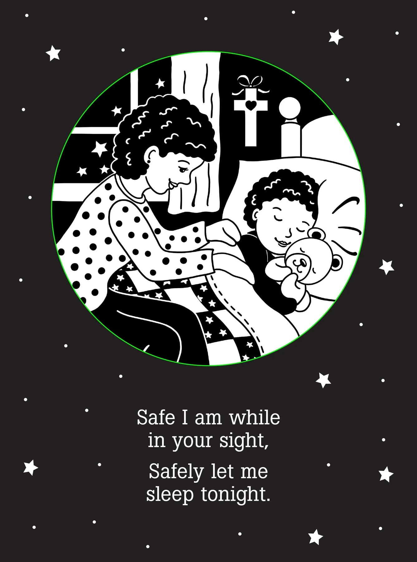 Bedtime Shadow Book - Now I Lay Me Down To Sleep