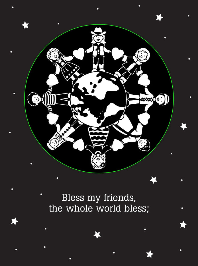 Bedtime Shadow Book - Now I Lay Me Down To Sleep