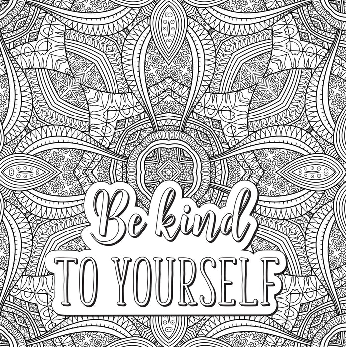 Colouring Book - Self Care