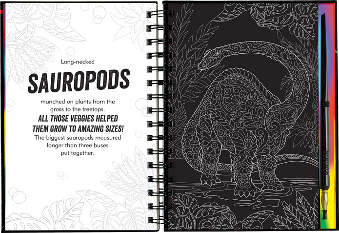 Scratch and Sketch - Extreme! Dinosaurs