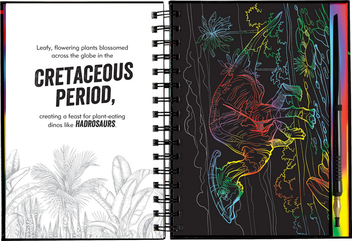 Scratch and Sketch - Extreme! Dinosaurs