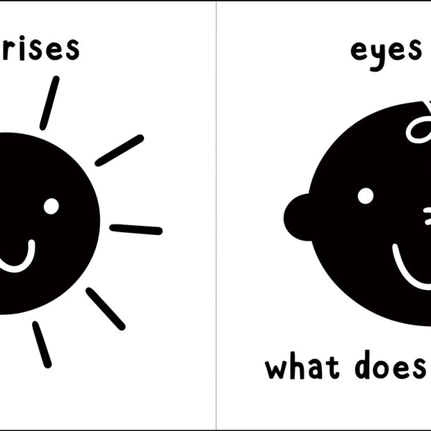 What Does Baby See? A High-Contrast Board Book