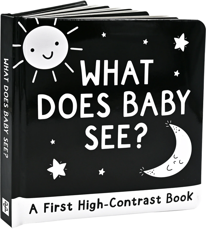 What Does Baby See? A High-Contrast Board Book